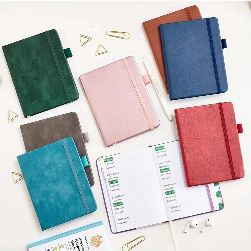 Password Book Password Keeper Book With Alphabetical Tabs Notebooks For Seniors Notepad Notebook Diary Writing Pads Office School Supplies