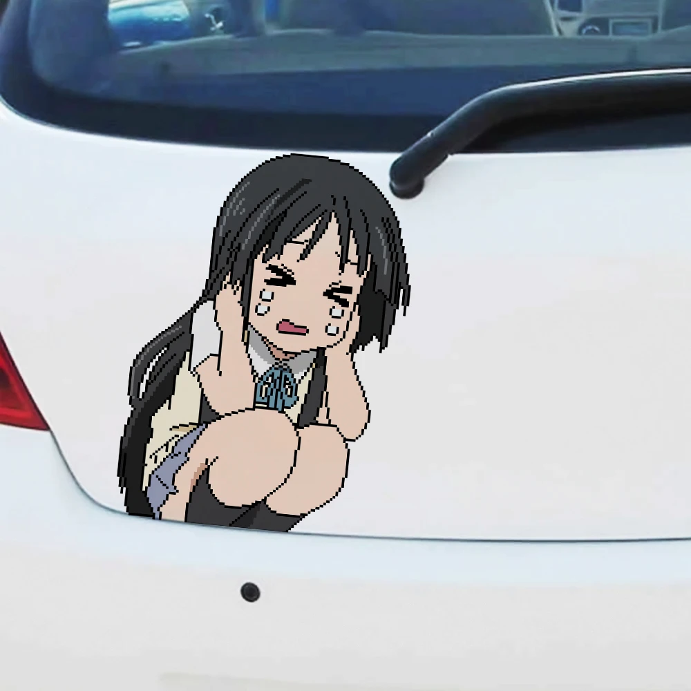 

EARLFAMILY 43 см x 32 см для больших автомобильных наклеек K-on виниловая Автомобильная переводная наклейка для багажника мотоцикла фургон водонепроницаемые RV JDM аксессуары
