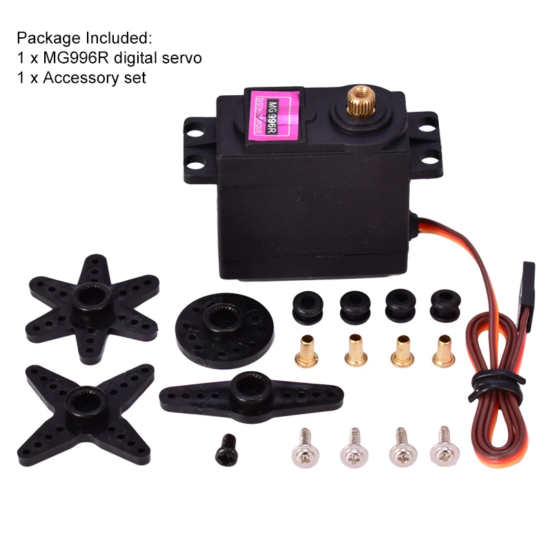 High-Performance 180° Micro Servo Motor Set for RC Aircraft