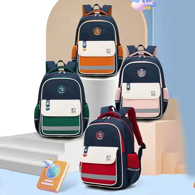 Nuovo zaino per studenti delle scuole elementari di età 1-6, leggero e resistente alle macchie per ragazzi e ragazze 1