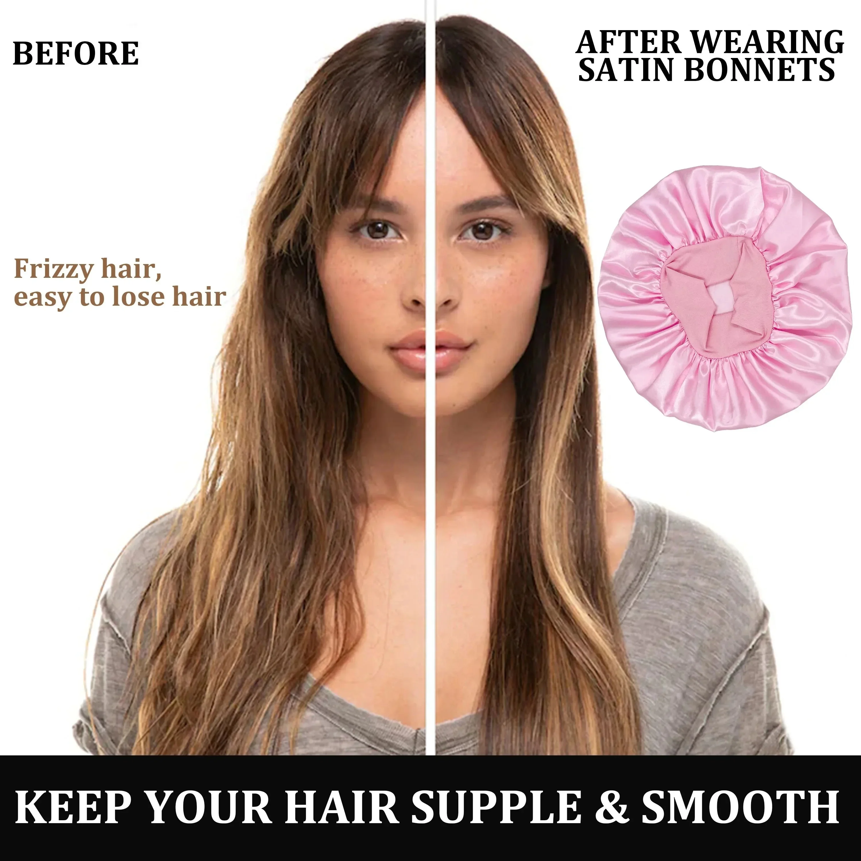 Sleep Hair Styling Set Heatless Hair Curling Headband Claw Clip Scrunchie Care Cap DIY Styling Tools 3/5/6pcs/Set