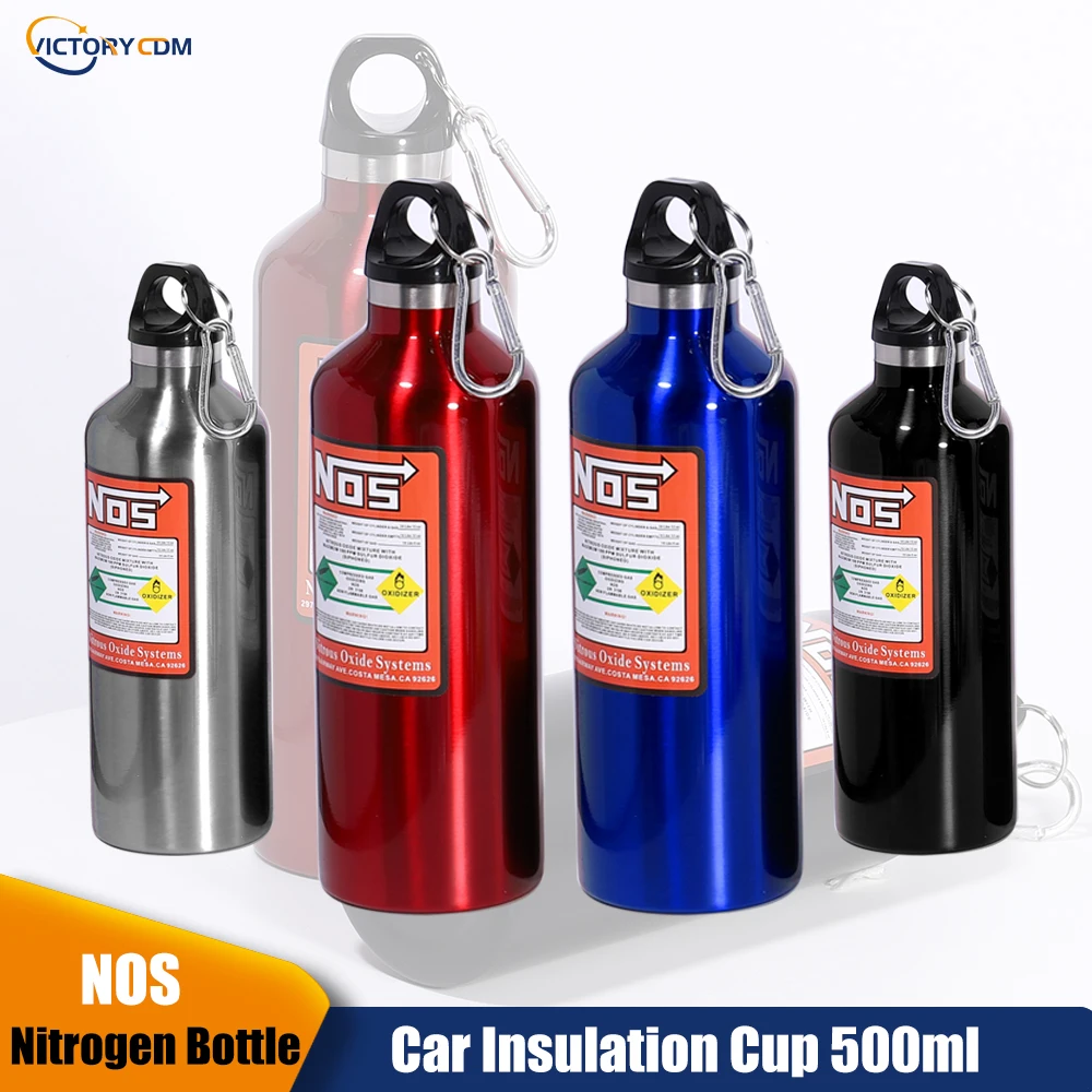 NOS Nitrogen Bottle Car Insulation Cup Insulation Pot JDM Modified Racing Style Car Interior