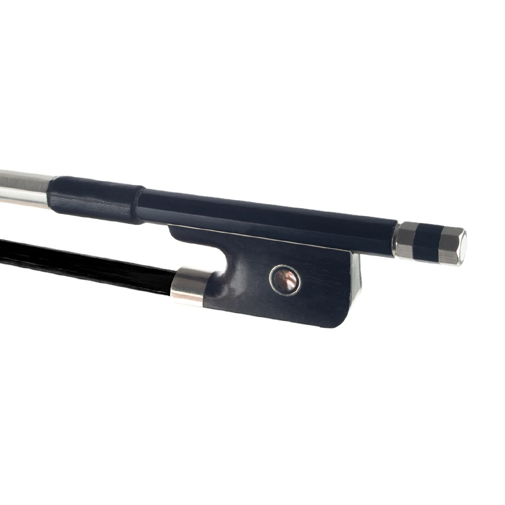 Cello Bow 4/4 Black Horse Hair | 4/4 Carbon Fiber Violin Bow