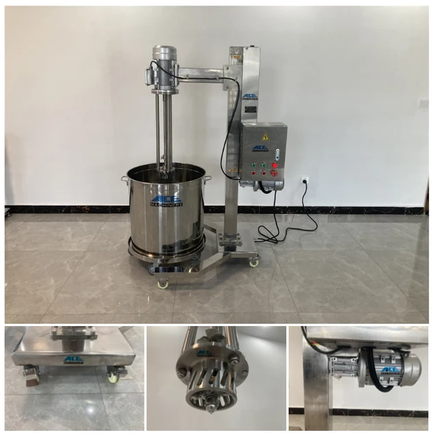 Industrial emulsifier blender tank homogenizer high shear disperser  mixer/high shear emulsifier mixer for cutting oil - AliExpress