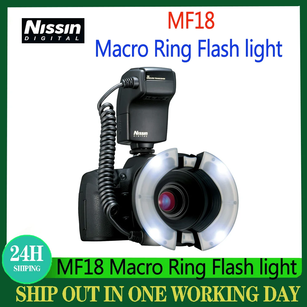 Nissin MF18 キャノン製EOS デジタル一眼レフカメラ用