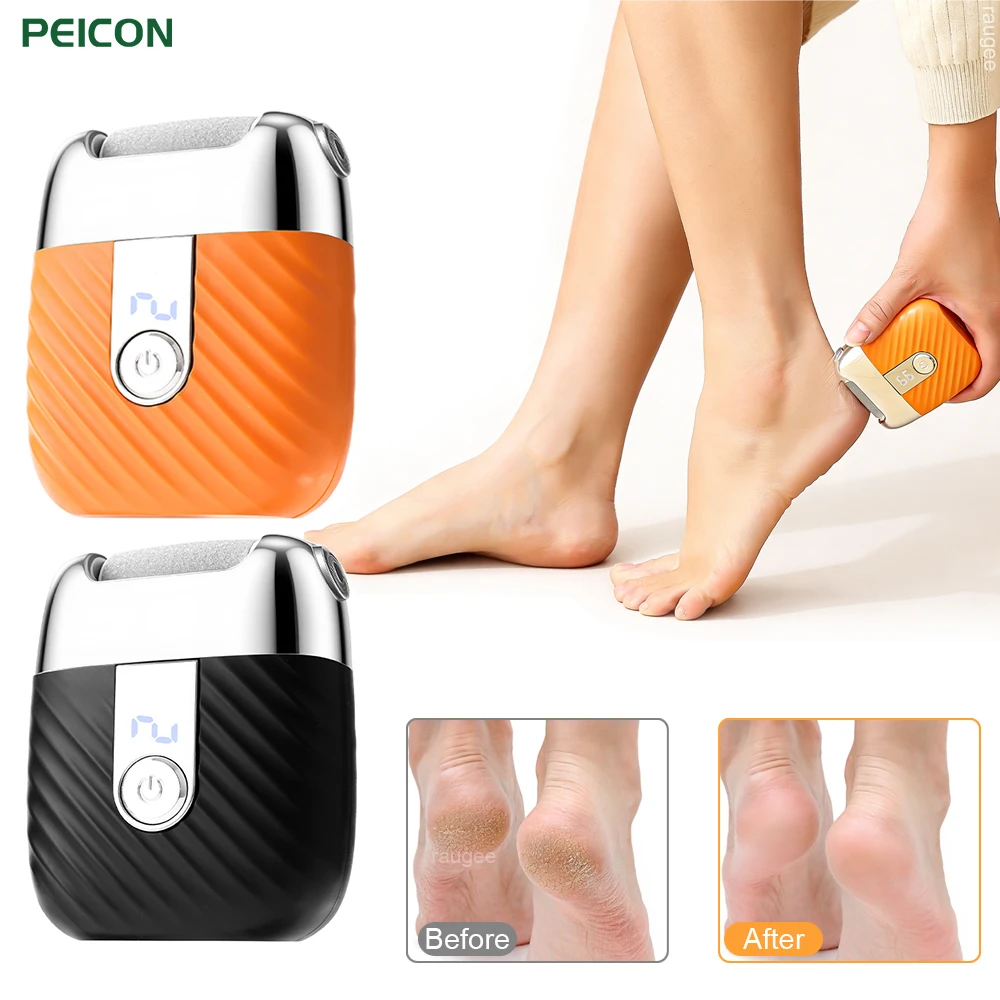 Electric Foot Callus Remover Rechargeable Leather Polisher Tool_voghion.com