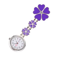 Montre à pince pour infirmière pour femme, montre à pince pour infirmière, montre à pince pour infirmière, blanc 6