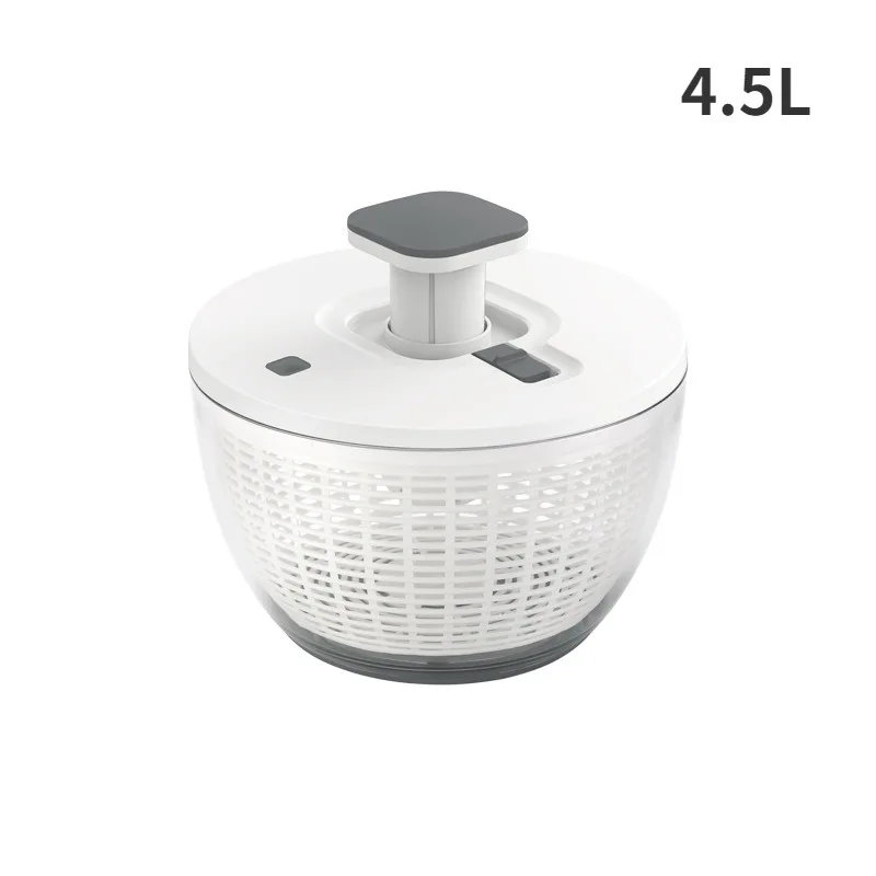 Vegetable Dehydrator Electric Quick Cleaning Dryer Fruit and Vegetable Dry and Wet Separation Draining Salad Spinner Home Gadget