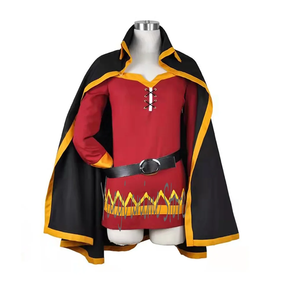 

Аниме Косплей Костюм мегумина женский косплей черный плащ + красное платье костюм полный комплект