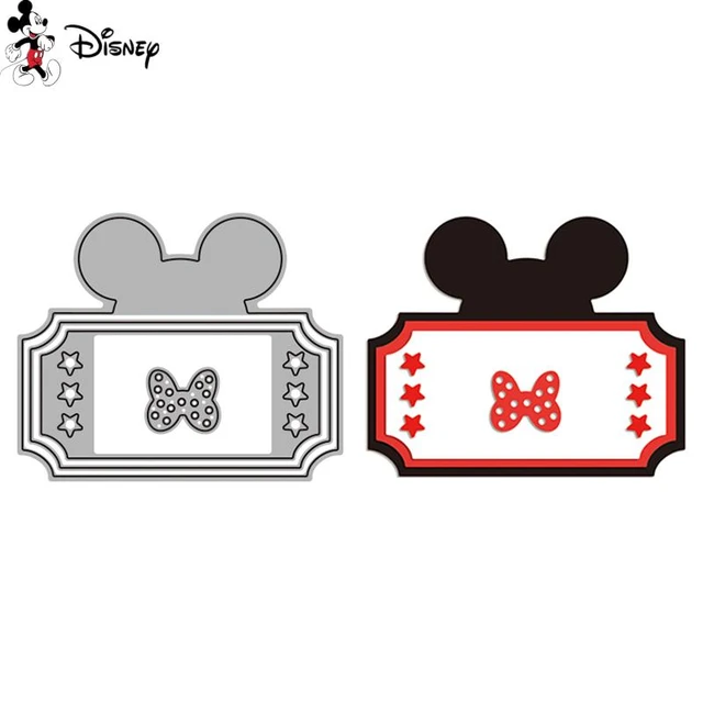 Disney Mickey Mouse Alphabet Metal Cutting Dies for DIY Scrapbooking  Stencil Album Card Making Embossing Crafts Template 2023 - AliExpress