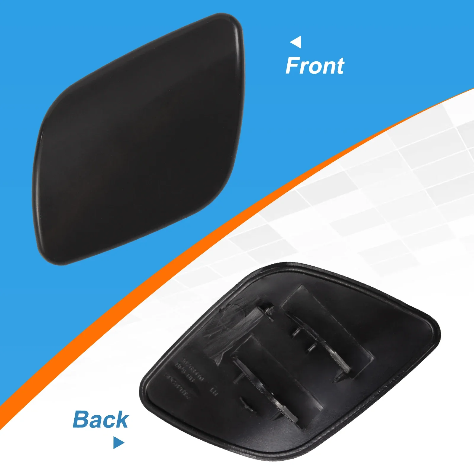 Front Bumper Headlight Washer Cover For VOLVO XC60 2009-2013 30763410 30763411 car headlight washer nozzle cover