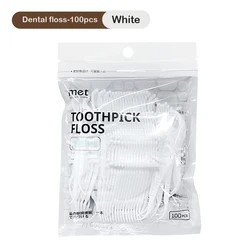 Auto-Refill Dental Floss Dispenser with Storage Box and Floss Picks - Oral Hygiene Care Solution (Replace 100Pcs Floss)