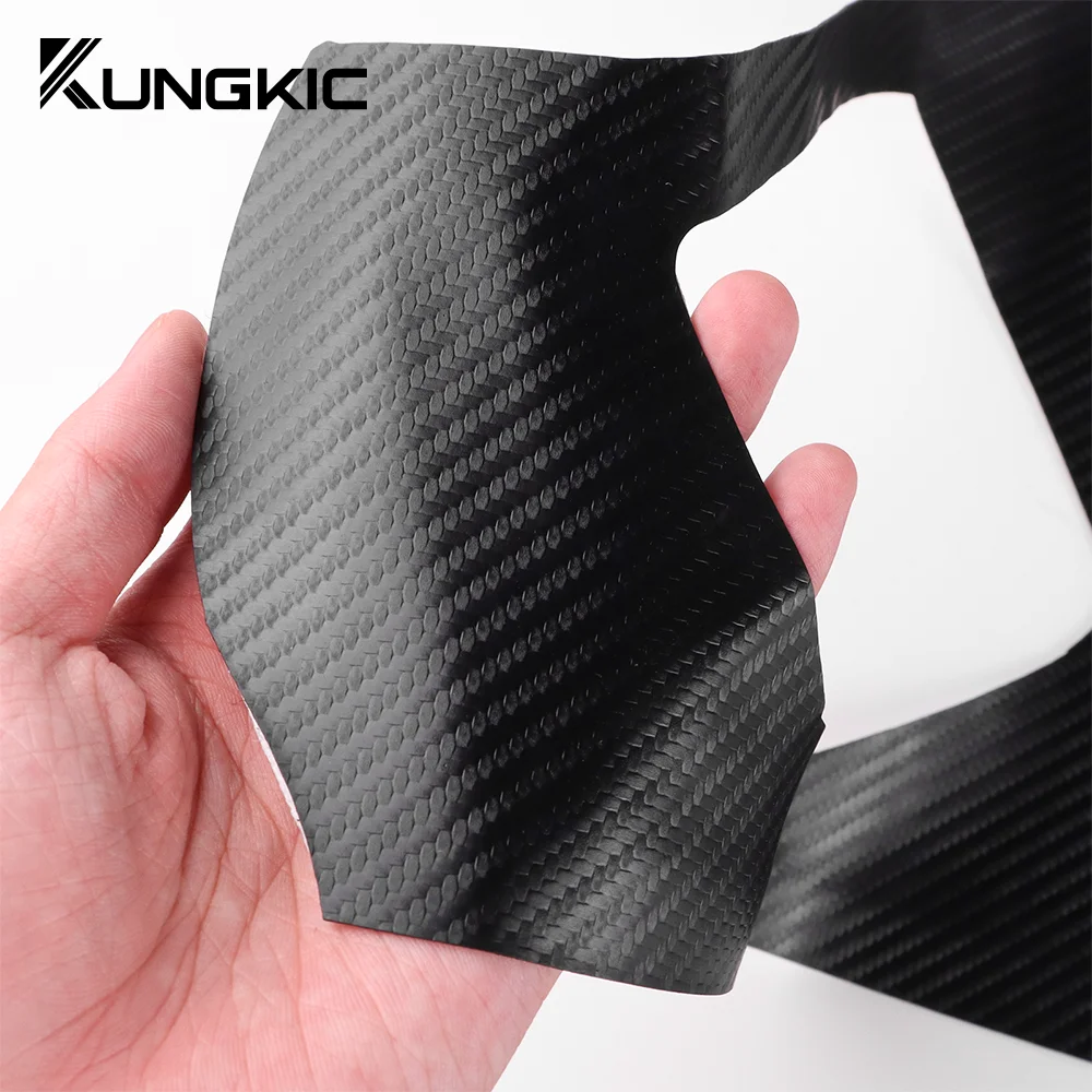 KUNGKIC Door Anti-kick Pad For Toyota GR86 Subaru BRZ 2021 2022 2023 2024 Sticker Leather Carbon Mat Interior Trim Accessories