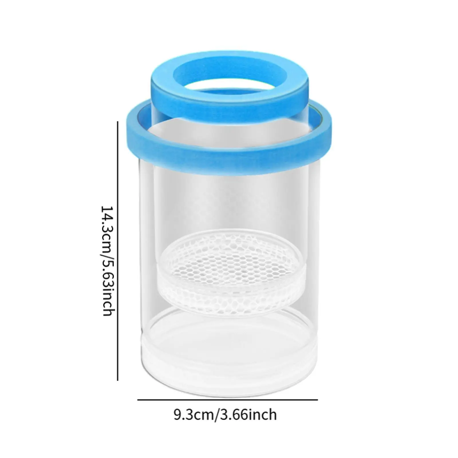Aquarium Floating Fish Separation Box, Transparent Breeding Incubator