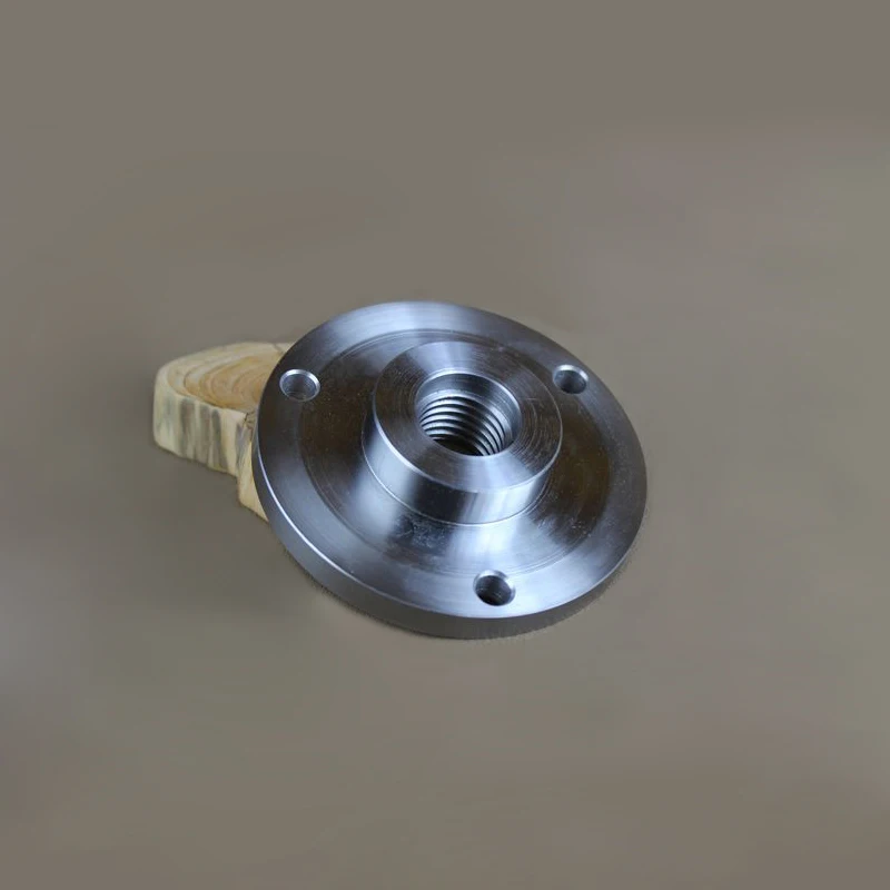 Flangia Piastra Posteriore Per Tornio | Filettatura 1" X 8 TPI O M33x3.5 | Adattatore Per Mandrino K11-80, K11-100, K11-125