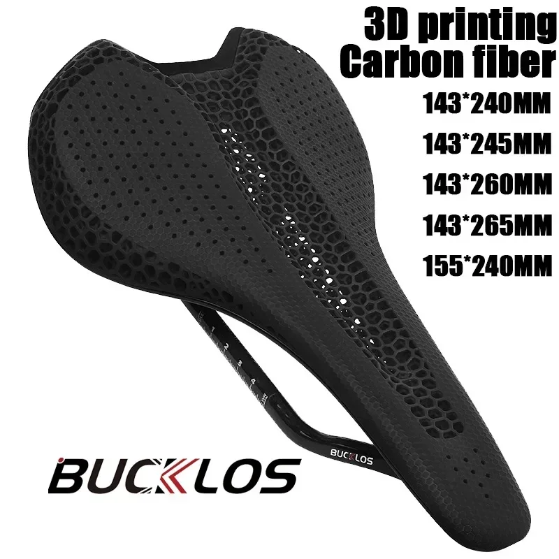 Bicycle Saddle 143/155mm 3D Printed Saddle Carbon Fiber Ultralight Racing Bike Seat Cushion 3D Road MTB Triathlon Seat Nylon bicycle saddle,bicycle seat cushion,bike riding cushion