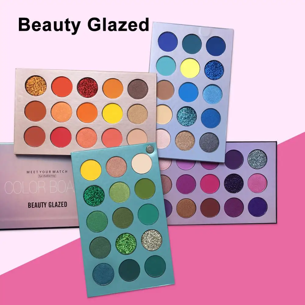 

Beauty Glazed 39 оттенков мерцающие матовые блестящие тени для век Палитра оттенков пигментированные тени для век Теплые цвета TSLM1
