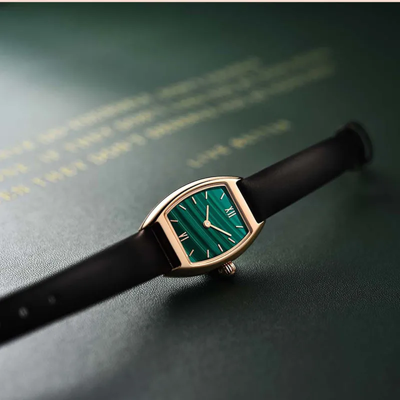 CARNIVAL Brand Fashion Quartz Wristwatches Luxury Ultrathin Square Case Rose Gold Girls Watch Waterproof for Women Reloj Mujer