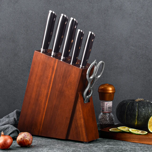 Dropship Classic Japanese Steel 12-Piece Knife Block Set With