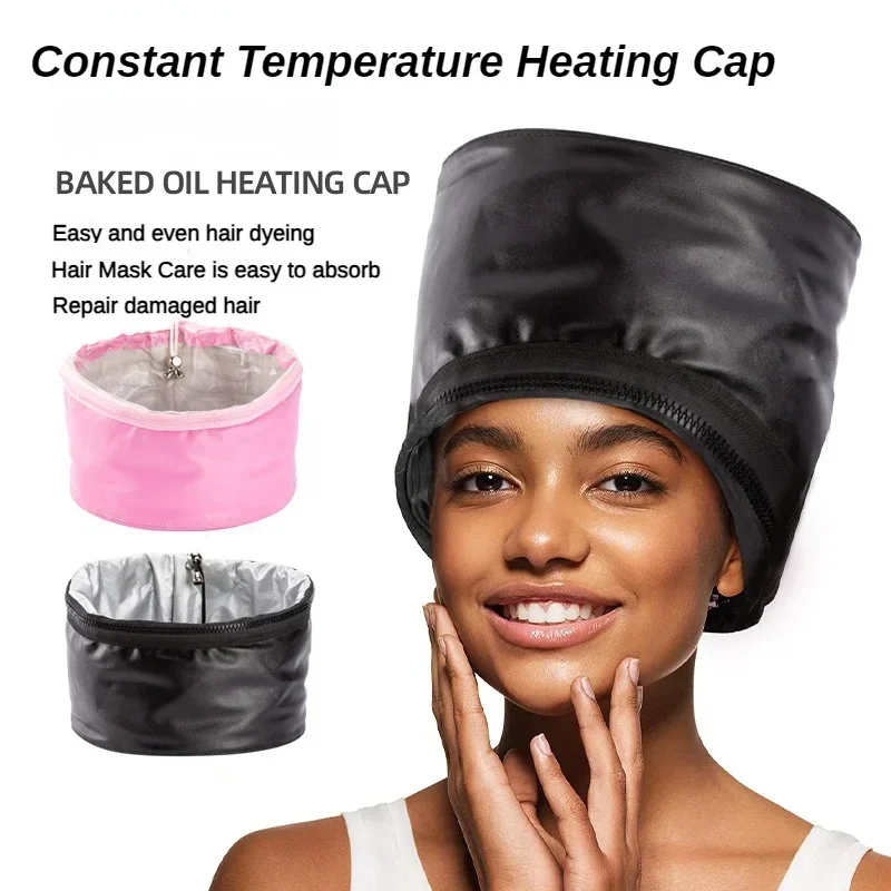 New3ModesAdjustableTemperatureHairCapElectricHairThermalTreatmentHatHomeDIYScalp