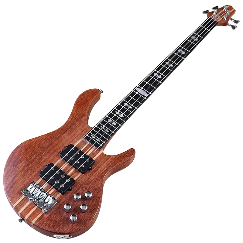 豪快ベース 43inch Sapele Top Electric Bass Guitar Active 5 Strings
