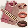 18 Color Face Secret Artist Shape Sculpt Lip Liner Pencil  Weightless Precise Liner with Super Soft Blendable Texture Matte Soft 2