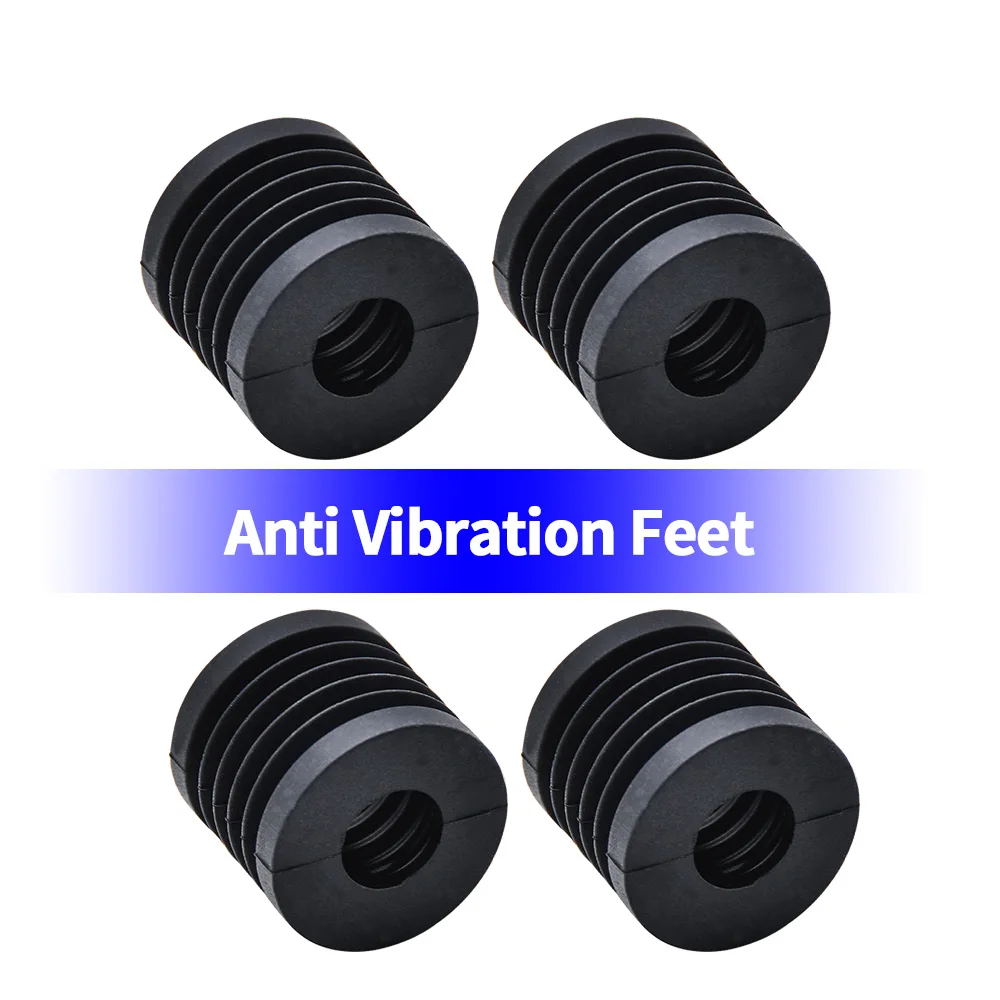 4pcs Bambu Lab X1 3D Printer Anti Vibration Feet P1P Rubber Foot for Lab X1 Series And  Anti-slip Rubber Shock Pad