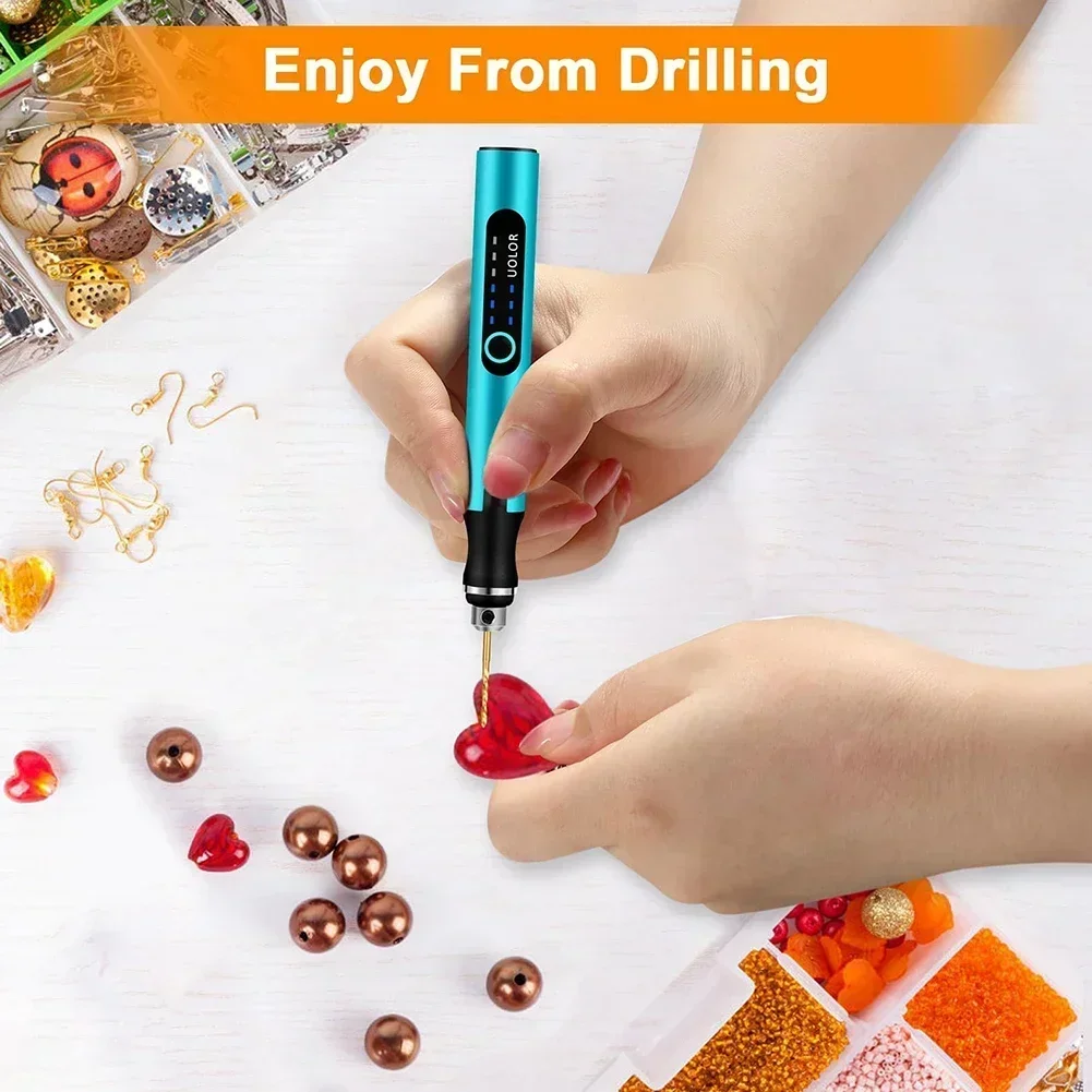 DIY Drill Bits Mini Drill Bit Set 10 Pieces 2.35mm Shank Diameter Efficient Drilling High-Speed Steel drill bit set drill bits drill bit