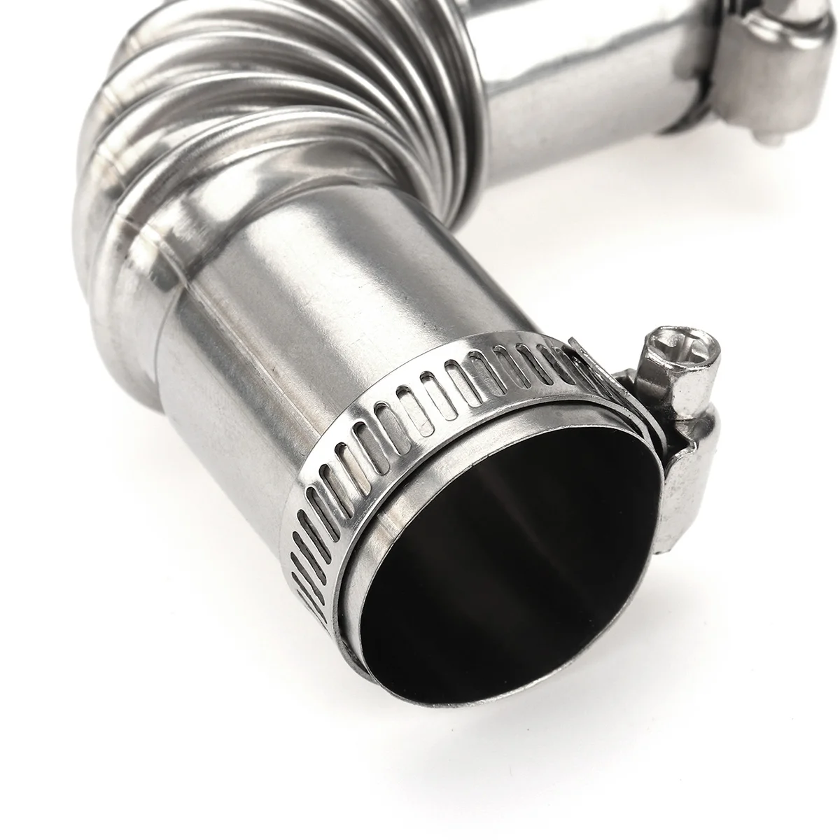 Car Heater Exhaust Pipe Tube Elbow Connector For Webasto Eberspacher Truck Van Boat Air Diesel Parking Heater 2pcs 24mm diesel heater exhaust pipe,air diesel heater duct pipe,heater duct connector,air heater exhaust connector,diesel heater
