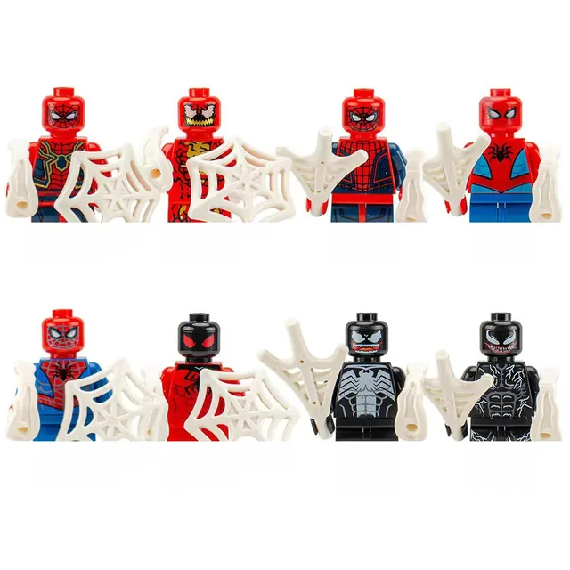 4cm Children Anime Figure Hero Building Blocks Kid Gift Assembling Toy Model Characters Figurine Bricks Boy Child Ninja 3