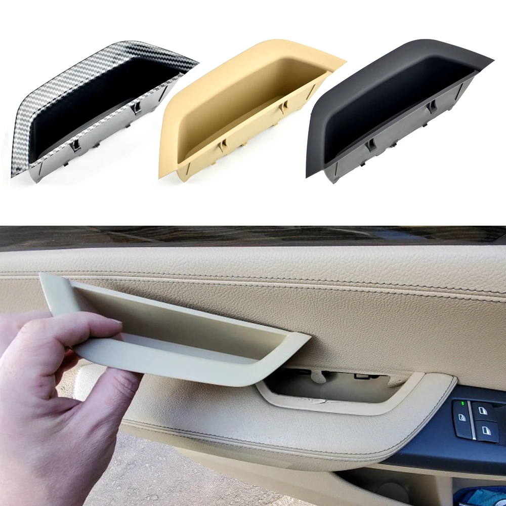 Maniglia Interna Porta Per BMW X3 (F25) E X4 (F26) 2011-2017, Lato Guida LHD, Colore Nero, Ricambio Aftermarket
