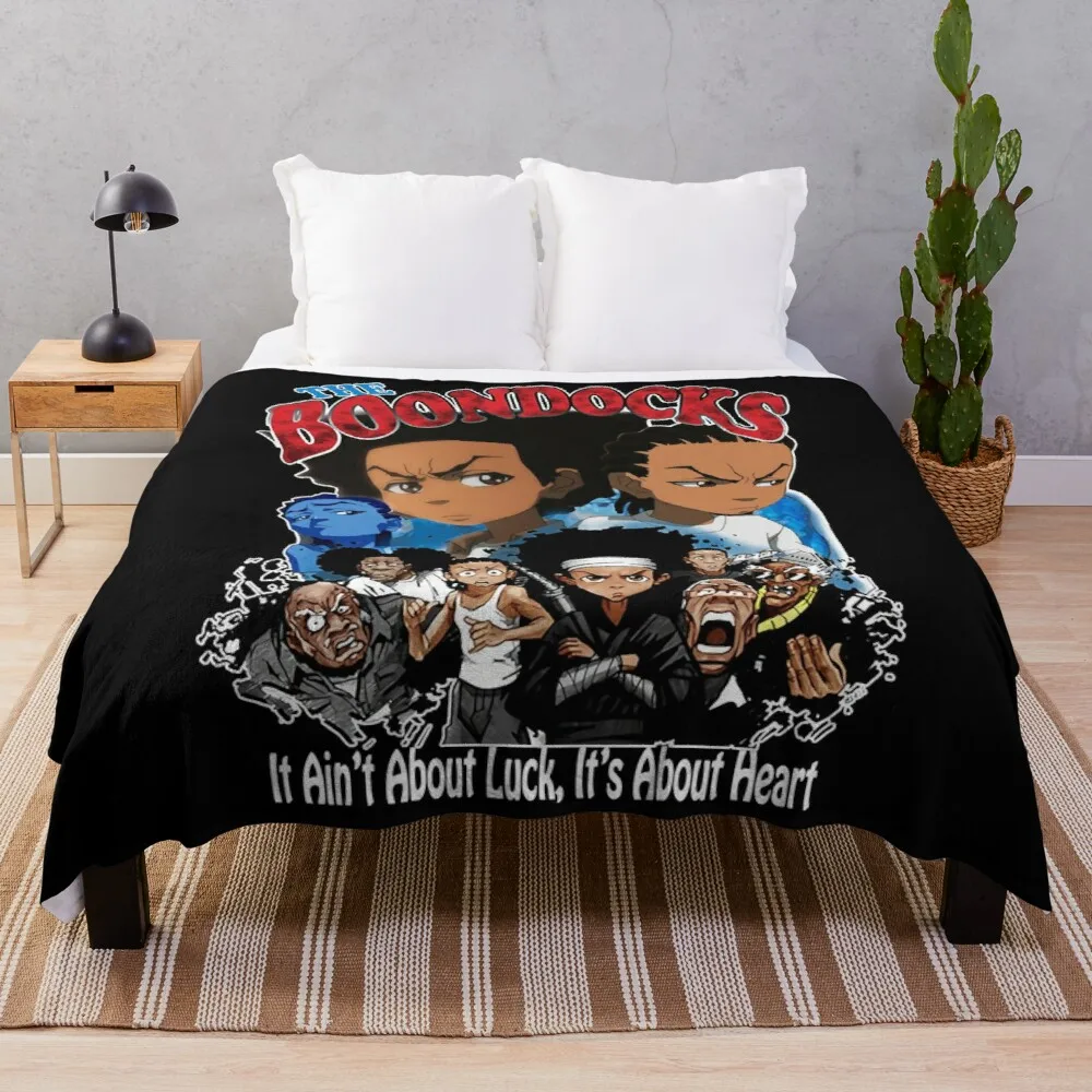 

The boondocks sitcom poster Throw Blanket Nap Blanket