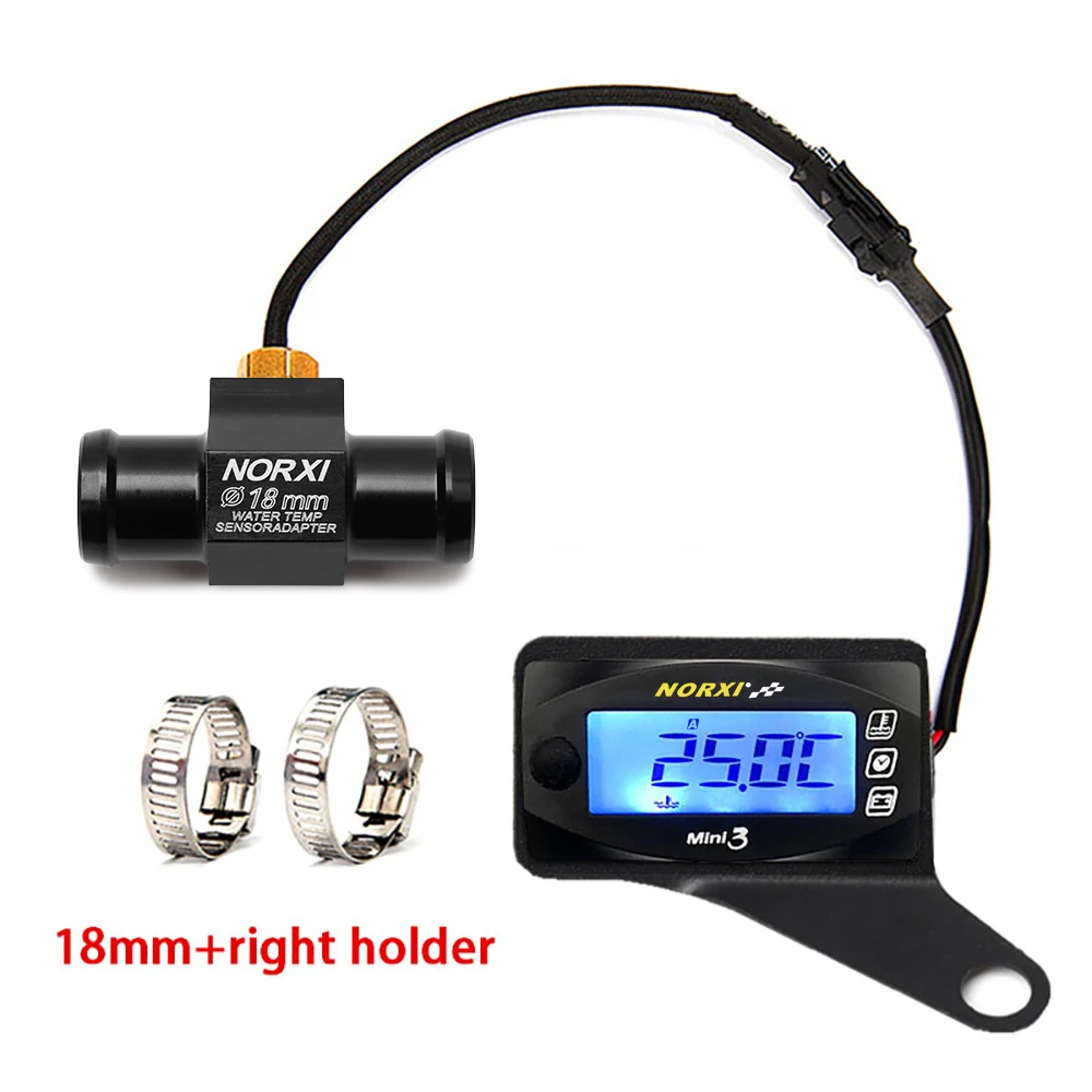 Koso Motorcycles Thermometer Voltmeter Timer Norxi For Yamxha