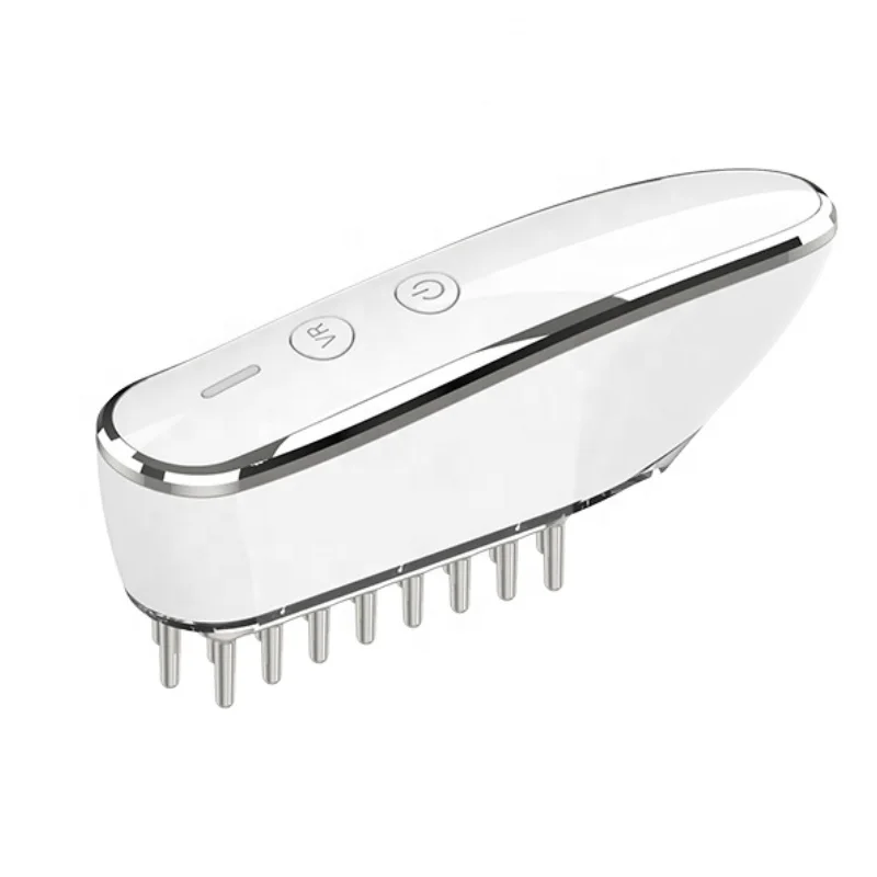 

KKS Portable home spa electric innovation ems hair head silicone scalp meridian massager shampoo hair comb brush devices