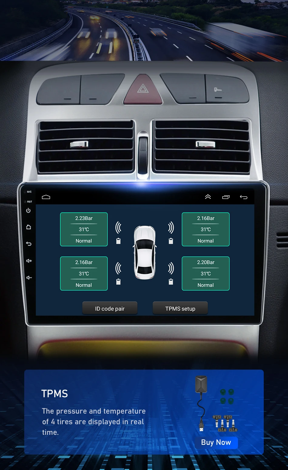 Srnubi Autoradio Für Peugeot 307 307CC 307 SW 2002-2013 Drahtlose Carplay Android auto Multimedia Player Navigation GPS Steuergerät – Detail 22