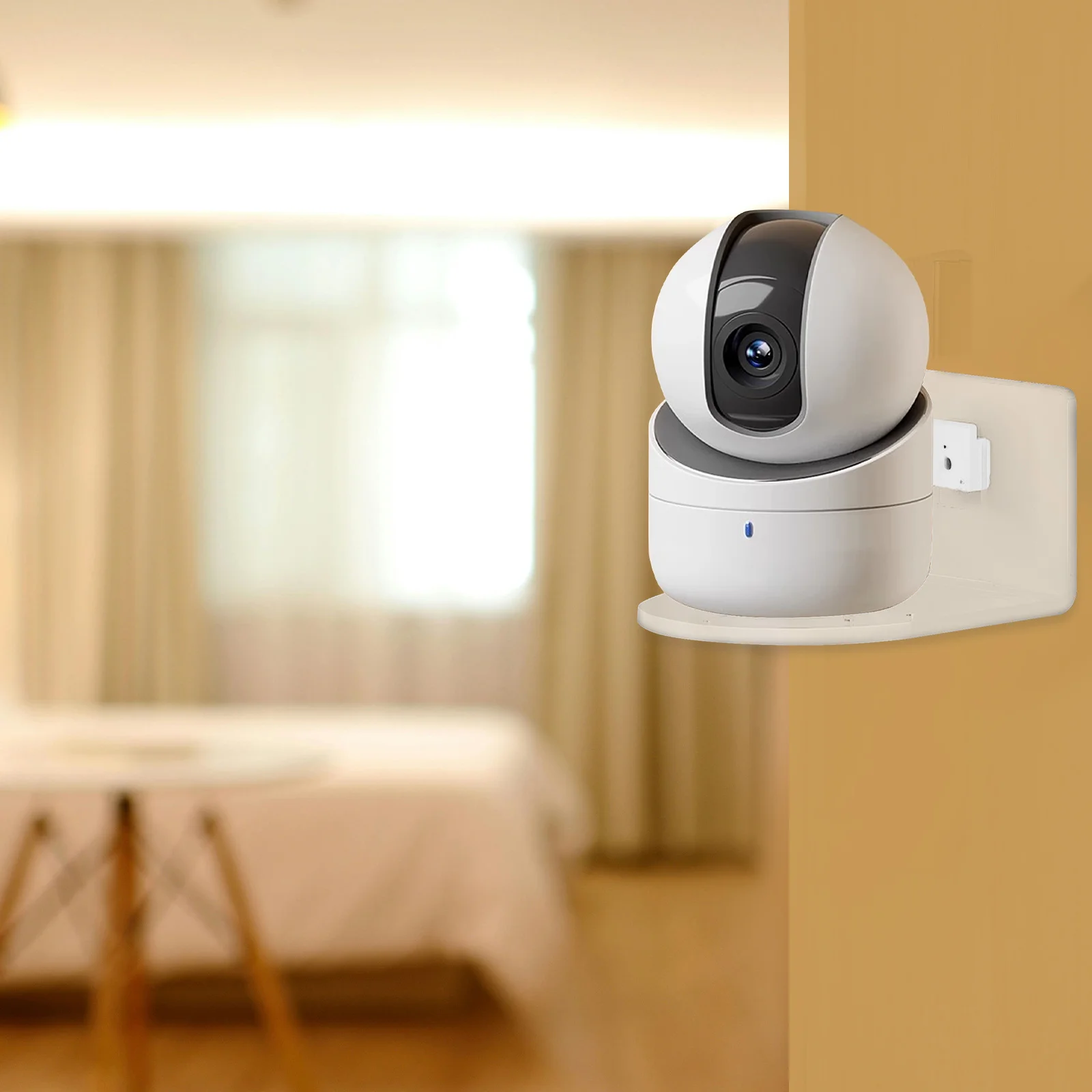 Floating Shelf Camera 1 set 1 Set Camera Shelf Wall Mount Floating Shelf For Security Camera ...