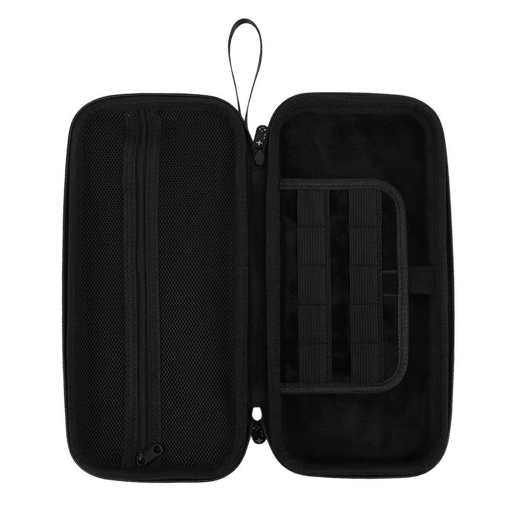 For Switch 2 EVA Carrying Case Portable Storage Bag With 10 Game Cards Pocket Organizer Bag For Nintendo Switch 2 Game Console