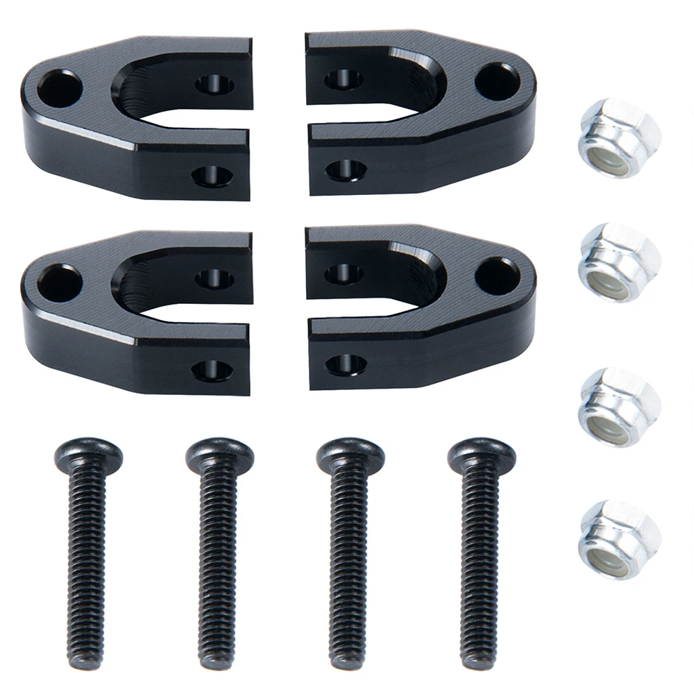 MORLORDY 4Pcs Adjustable RC Shock Mount Towers For TRX4M Bronco & Defender 1/18 Crawler