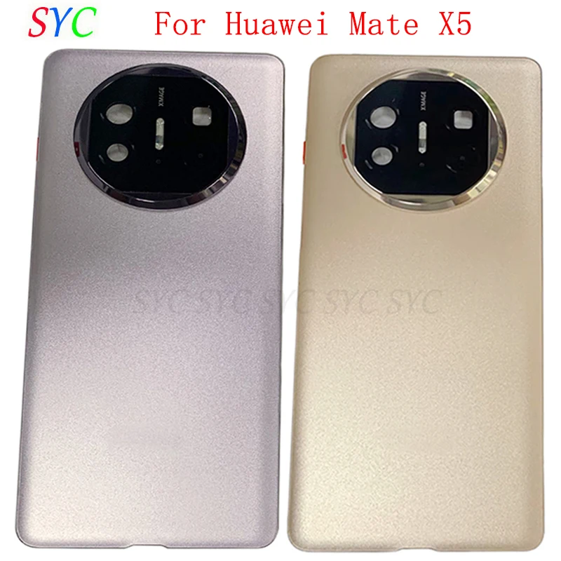 

Rear Door Battery Cover Housing Case For Huawei Mate X5 Back Cover with Camera Lens Logo Repair Parts