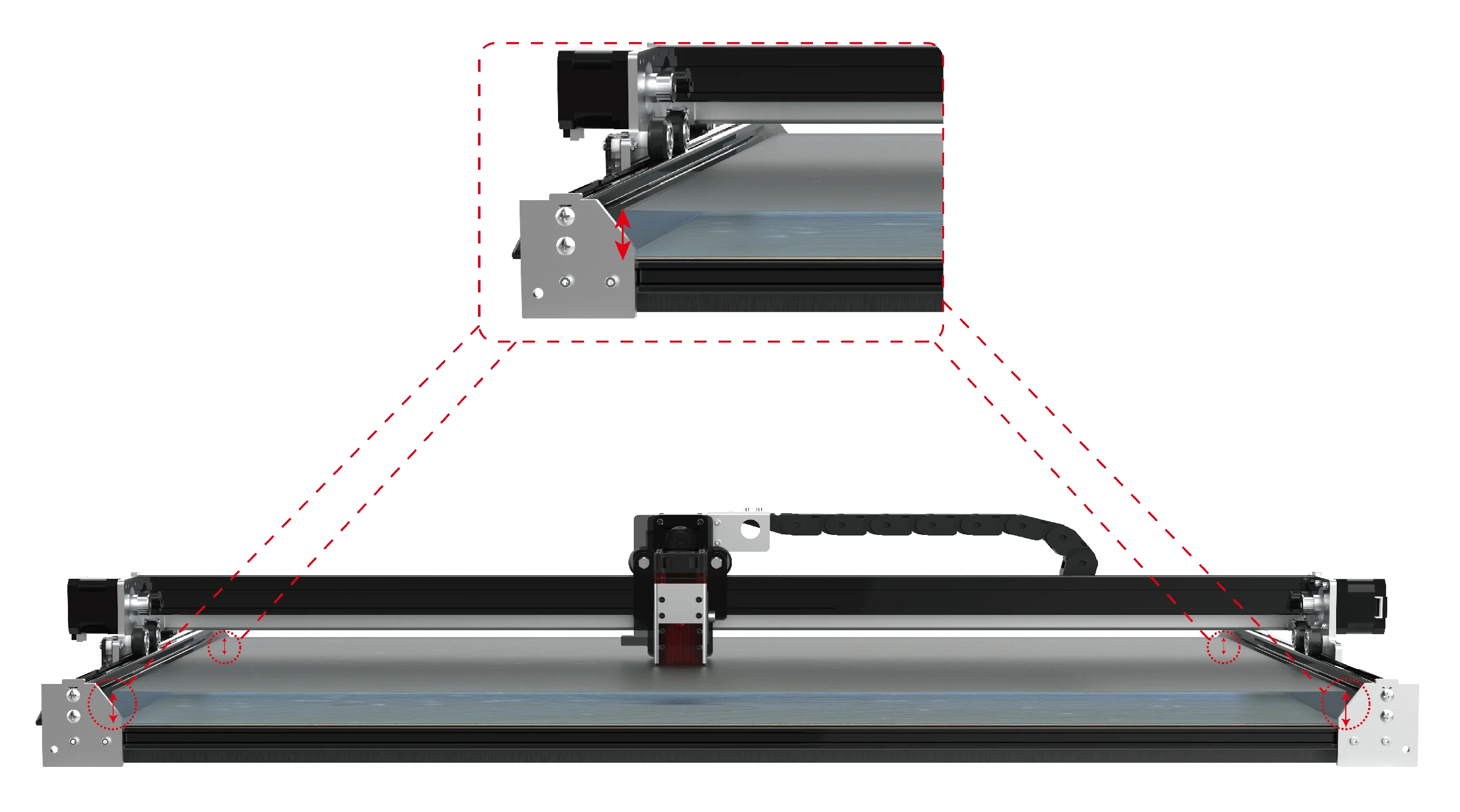 wood saw machine NEJE 3 Max A40640 CNC Desktop Wireless Laser Engraver Cutter Cutting Engraving Machine Router Lightburn GRBL App Control wood pellet maker