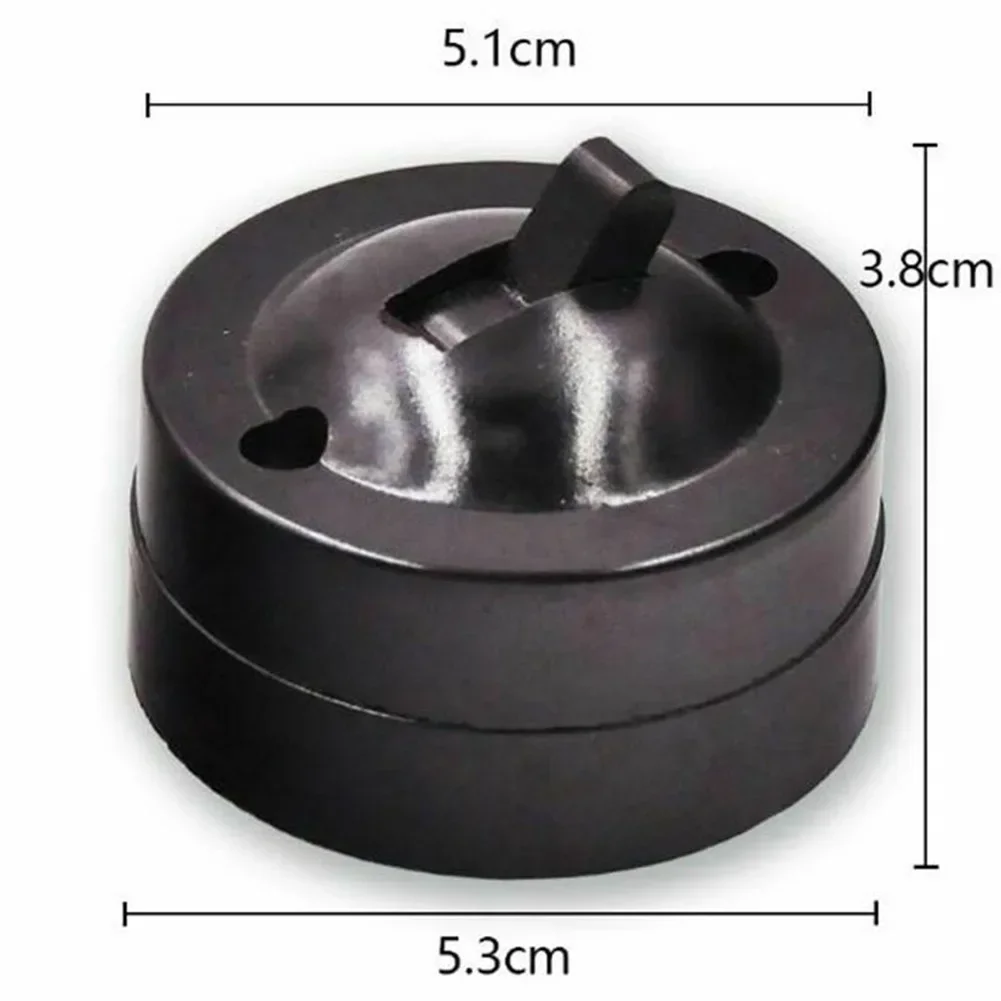 220-250V Retro Single-control Switch Old-fashioned Round Mounted Wall Light Button Switch Lighting Accessories