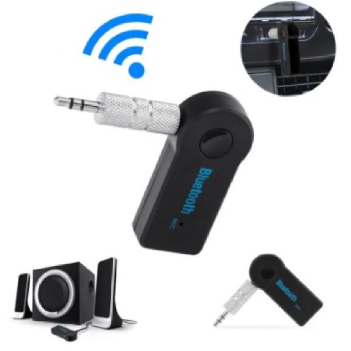 2 in 1 무선 블루투스 5.0 수신기 자동차 음악 오디오용 3.5mm 잭 aux A2DP 헤드폰 송신기 어댑터 수신기 핸즈프리