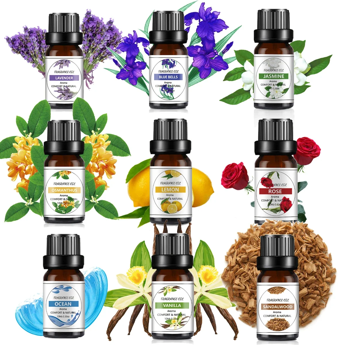 10Ml Essential Oil Fruit Flavor Natural Plant Making Diffuser Essential Oil Mango Pineapple Flavoring for DIY Soap Candles fragrance oil essential oil flavoring organic essential oils mango flavoring