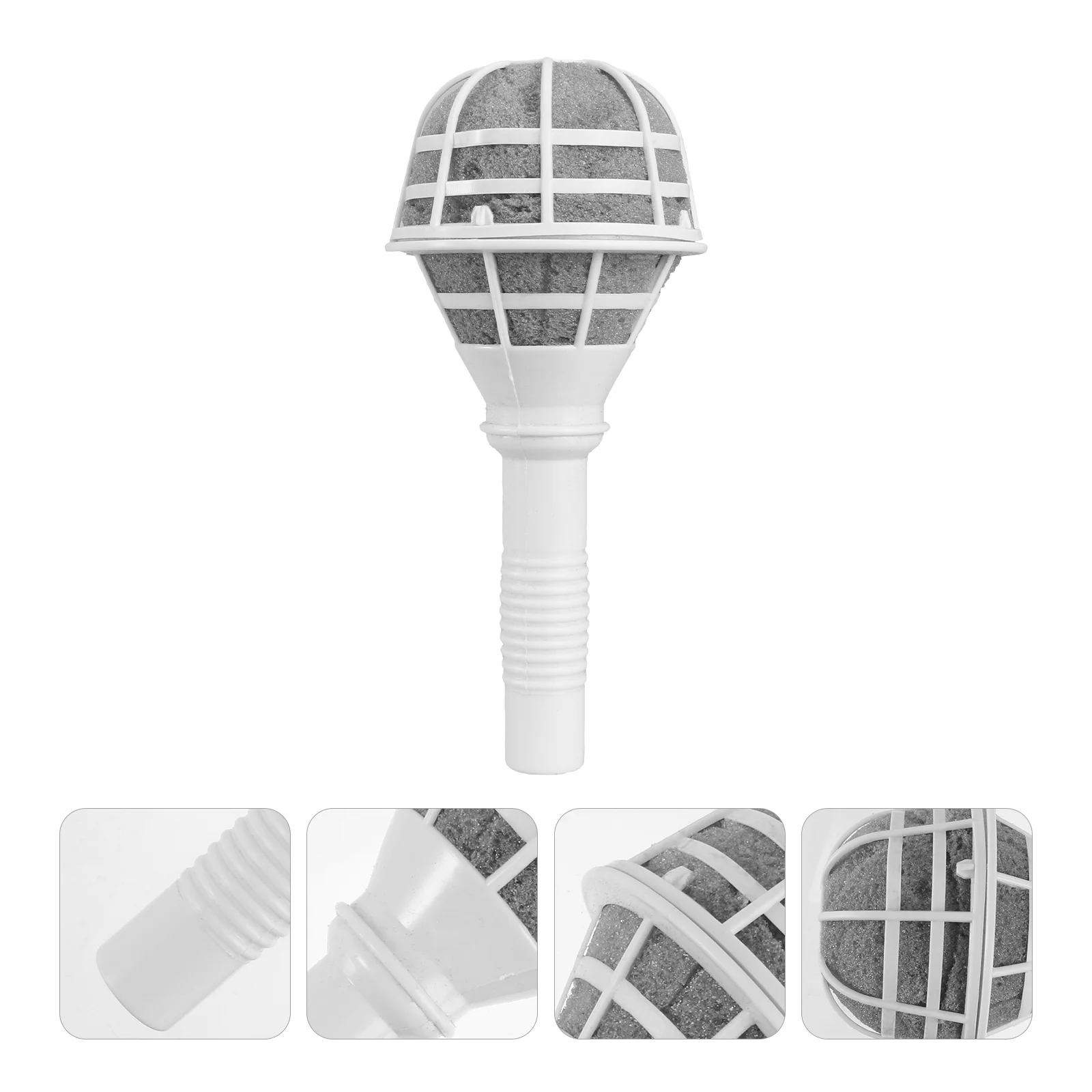 

6 Pcs Holding Dried Torus Wedding Bouquets for Bride Artificial Flowers Floral Holder with Mud