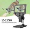 5.5" LCD Digital Microscope 1000X USB Digital Microscope with Adjustable LED for Error Coins PCB Compatible with MacOS Windows 1
