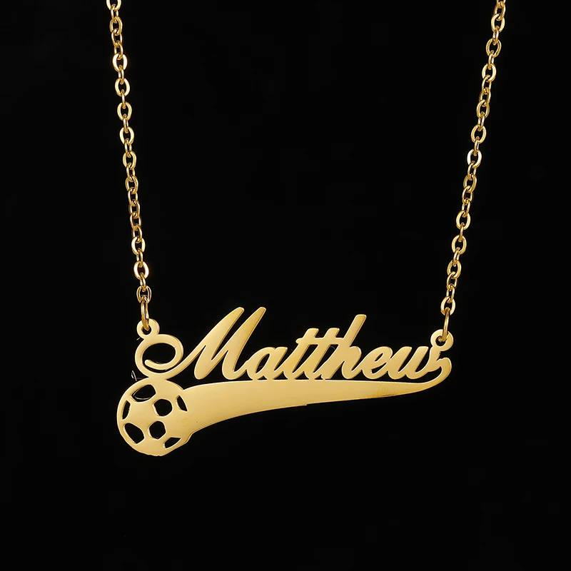 Custom Name Halskette Personalisierte Angepasst Mode Edelstahl Spitze Anhänger Herz Brief Halskette für Frauen Schmuck Geschenk – Detail 14