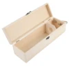 Twine Wooden Box for Wine Storage, Great for Wine Accessories, Wine Gift Box for Any Occasion, Exposed Wood Grain 1
