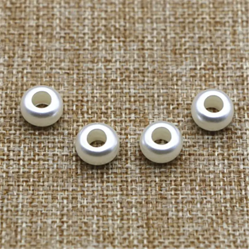 Verschiedene Formen gemischt bunt beige ABS Imitation Kunststoff Perle Handarbeit Perlen DIY Schmuck machen Halskette Armband Erkenntnisse – Detail 39