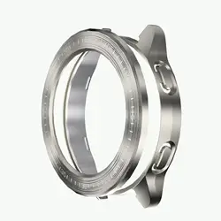 Premium Electroplated Protective Shell with Bezel for Xiaomi Watch S3 (Titanium - A)