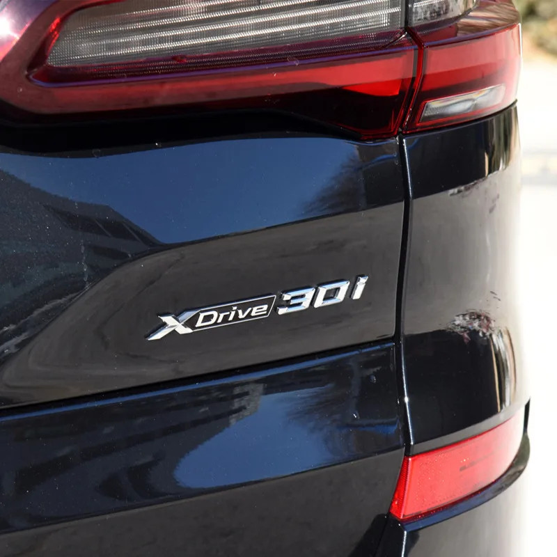 BMW 로고 트렁크 배지 엠블럼 데칼 스타일링 스티커, 3D ABS XDrive 20i 25i 28i 30i 35i 40i 48i 50i, BMW X1 X3 X4 X5 X6 X7 용, 신제품